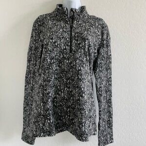 Spyder Active Half Zip Fleece Pullover Jacket Size Large Outdoor Sweater- NWT